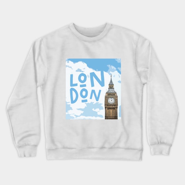 LONDON Crewneck Sweatshirt by Bright company